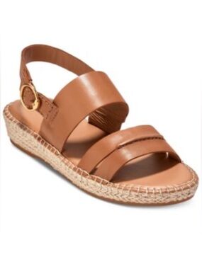 Cole Haan Cloudfeel Tilden Flat Sandals size 39